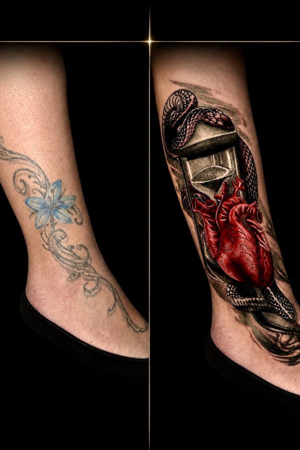 Sanduhr Cover up