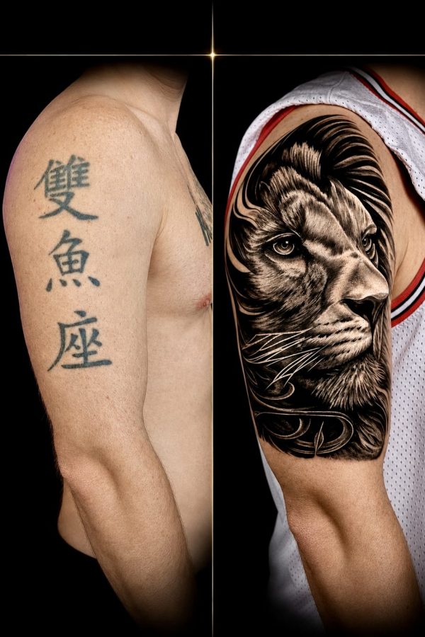 Löwe Cover up