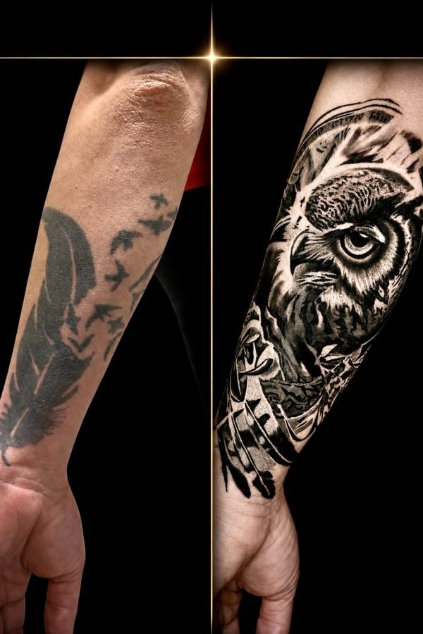 Eule Cover-up